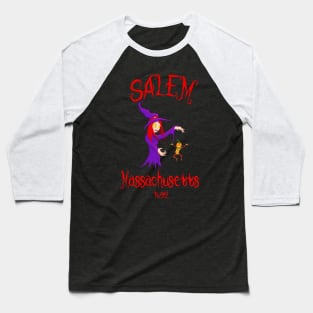 Salem Witch 1692 Baseball T-Shirt